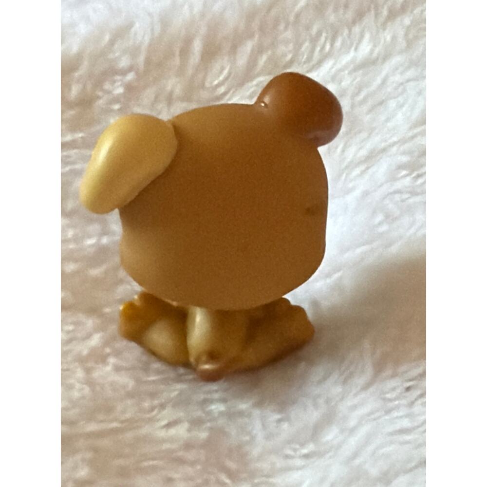 LPS Littlest Pet Shop Puppy #760 Brown Puppy Purple Snowflake Eyes 2007 G2 - Picture 3 of 15